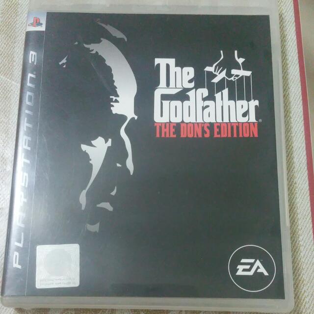The Godfather Don S Edition Ps3 Toys Games Video Gaming Video Games On Carousell