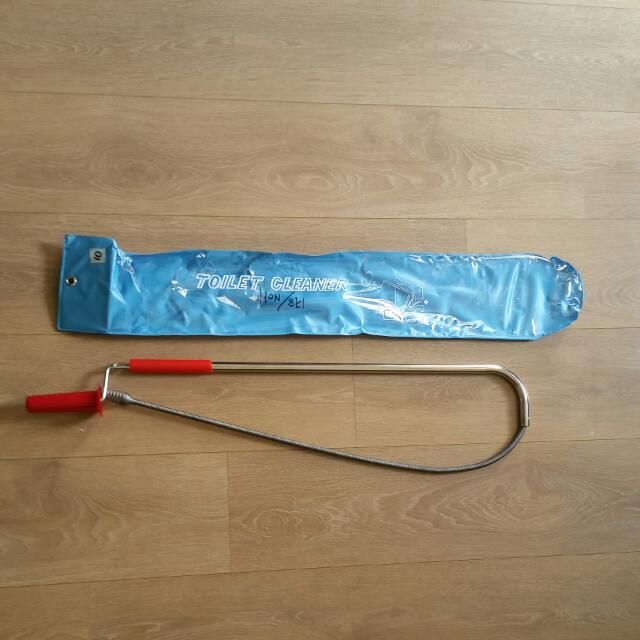 Toilet Declogger / Toilet Bowl Cleaner / Pipe Snake, Furniture & Home