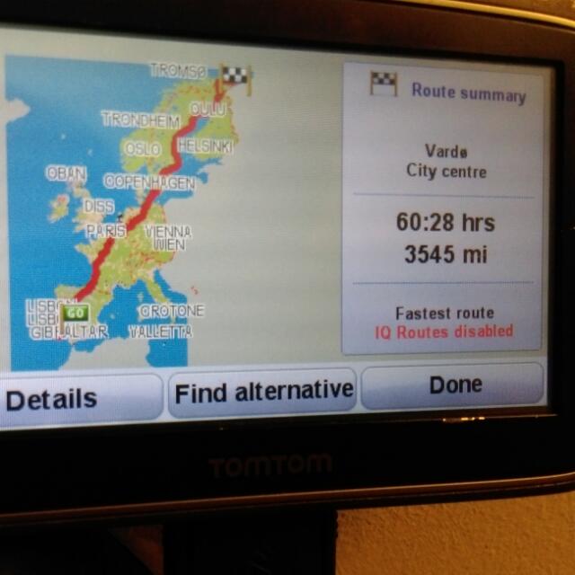 Tomtom GO 750 with Europe, Asia maps & Voices, Car Accessories on Carousell