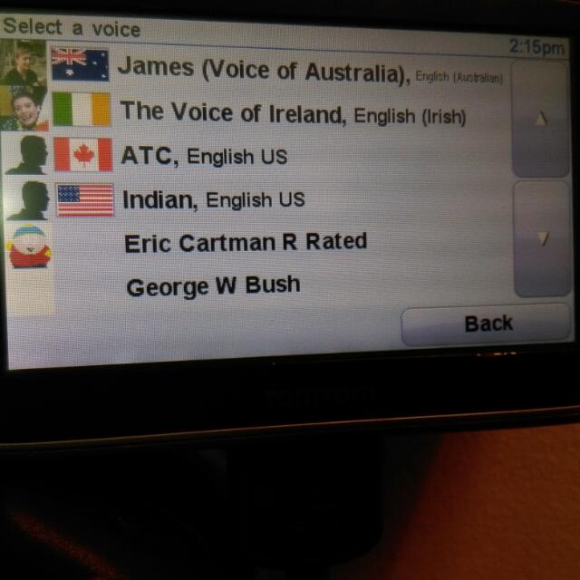 Tomtom GO 750 with Europe, Asia maps & Voices, Car Accessories on Carousell