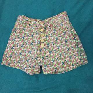 Hotpants Bunga