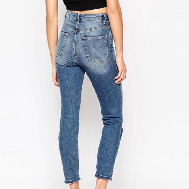reserved mom jeans