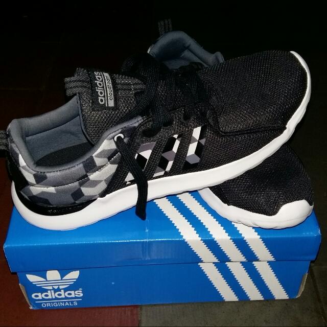 Adidas Cloudfoam Lite Racer Original Made In Indonesia Black Onix