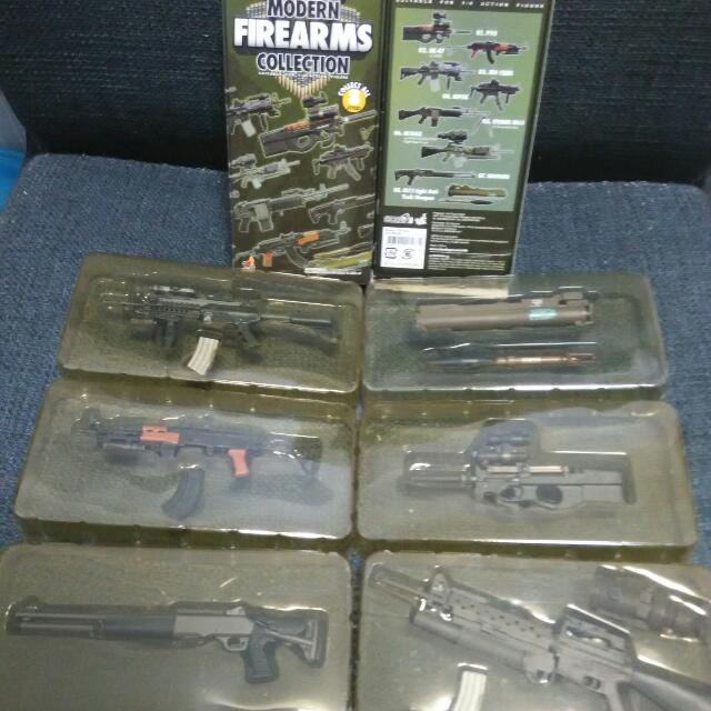 [BN] Hot Toys Modern Firearms Collection Series 1 (1/6 Scale Miniature ...