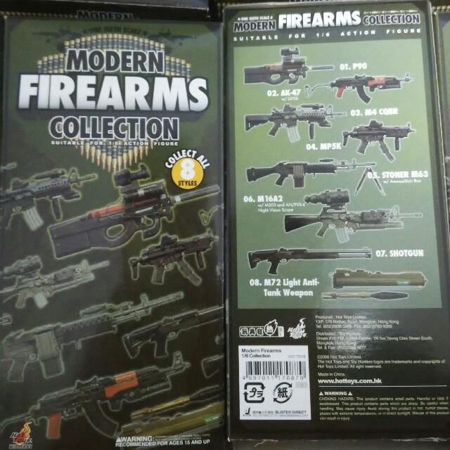 [BN] Hot Toys Modern Firearms Collection Series 1 (1/6 Scale Miniature ...