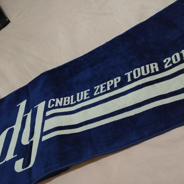 CNBLUE LADY ZEPP TOUR Towel (Category: Music Accessories) located in Taguig. Submitted by jem1005 (Listing ID 113371566, Image 3). Description: Repriced from 700! This has not been used. Only took out to take photos.