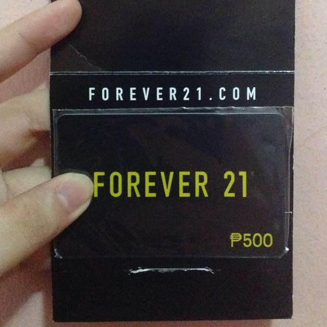 Forever 21 Gift Card Tickets Vouchers Store Credits On Carousell