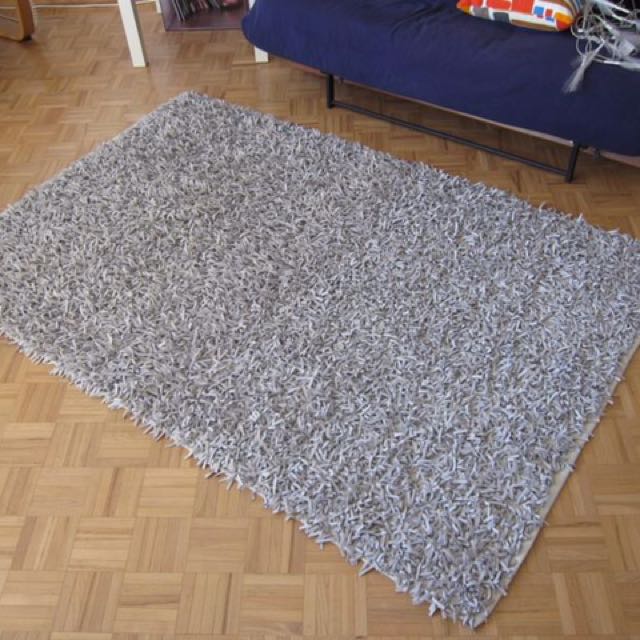 IKEA Area Rug Grey, Furniture & Home Living, Home Decor, Carpets, Mats