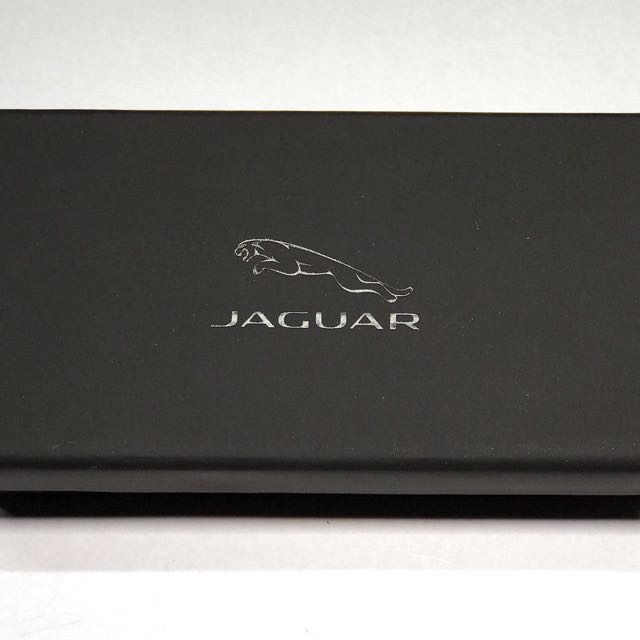 Jaguar  Leaper Keyring - Gun Metal