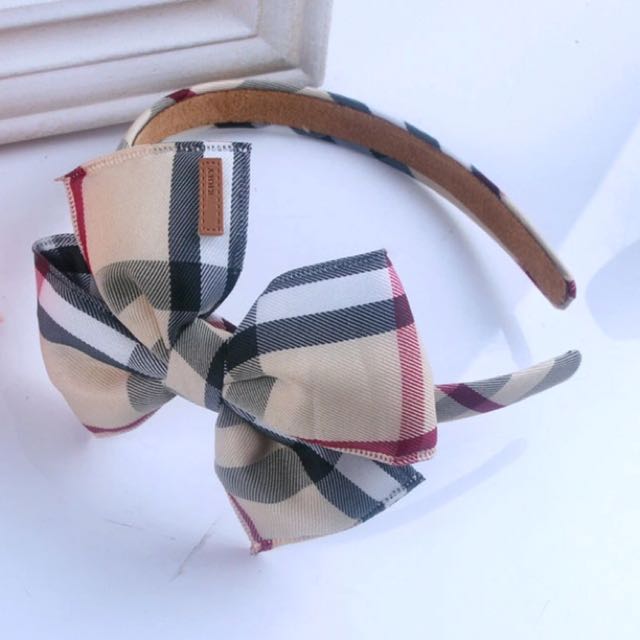 Kids Burberry Nova Check Headband Babies Kids on Carousell