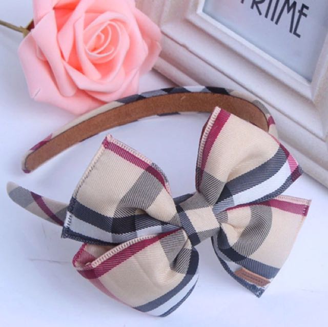 Kids Burberry Nova Check Headband Babies Kids on Carousell