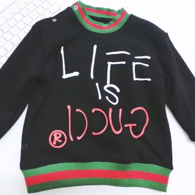life is gucci onesie