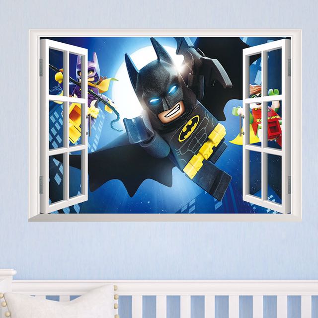 Lego Batman Wall Decal Home Decor 14174 Furniture On Carou - Lego Wall Home Decor Lego Batman Wall Decal Home Decor 14174 Furniture On Carou - Lego Wall Home Decor