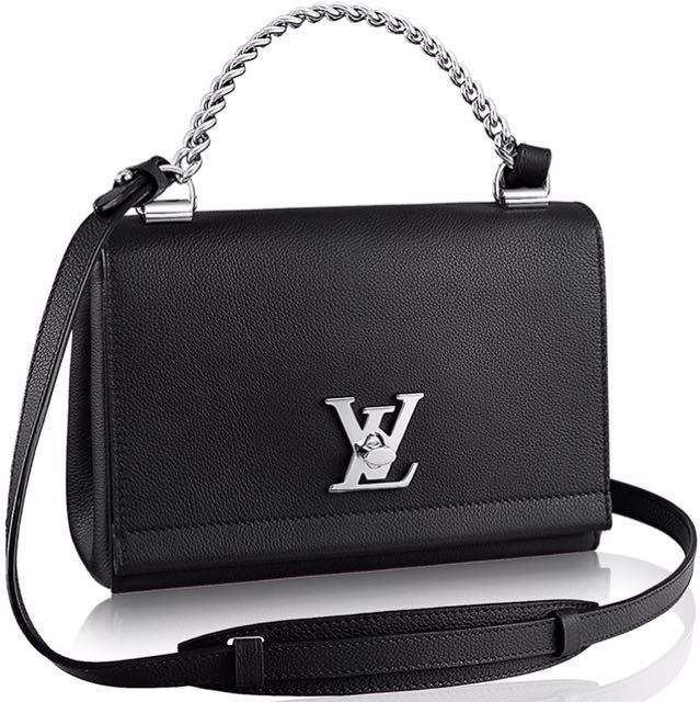 LV lockme II bb leather bag, Luxury, Bags & Wallets on Carousell