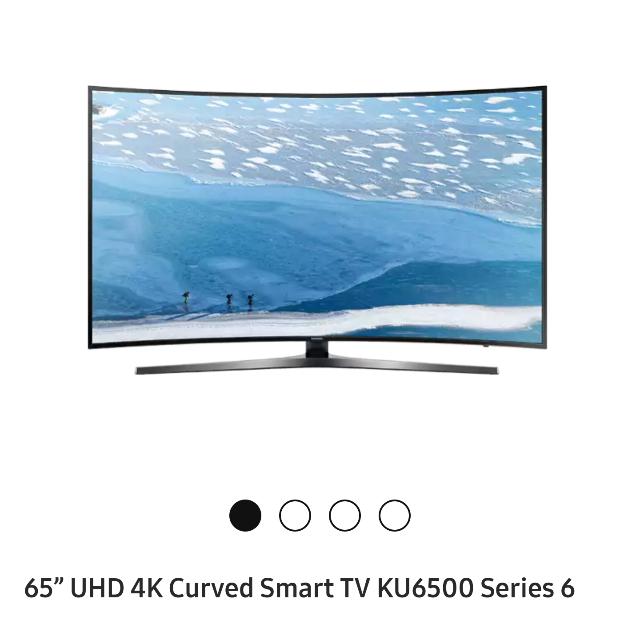 65 UHD 4K Curved Smart TV KU6500 Series 6