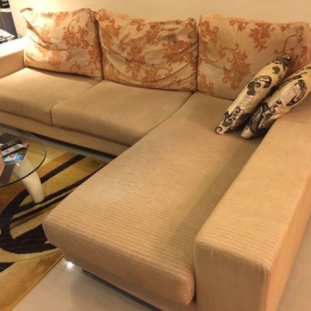 Sofa Set With Extension, Furniture & Home Living, Furniture, Sofas on