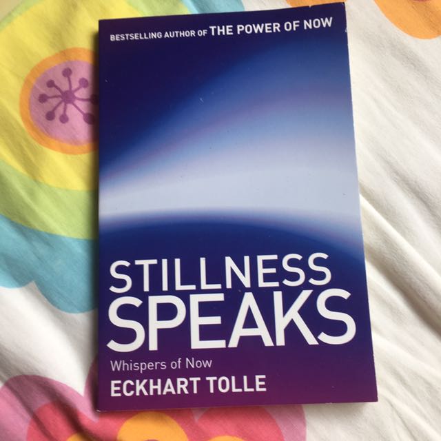 Stillness Speaks Eckhart Tolle Books Stationery Fiction On