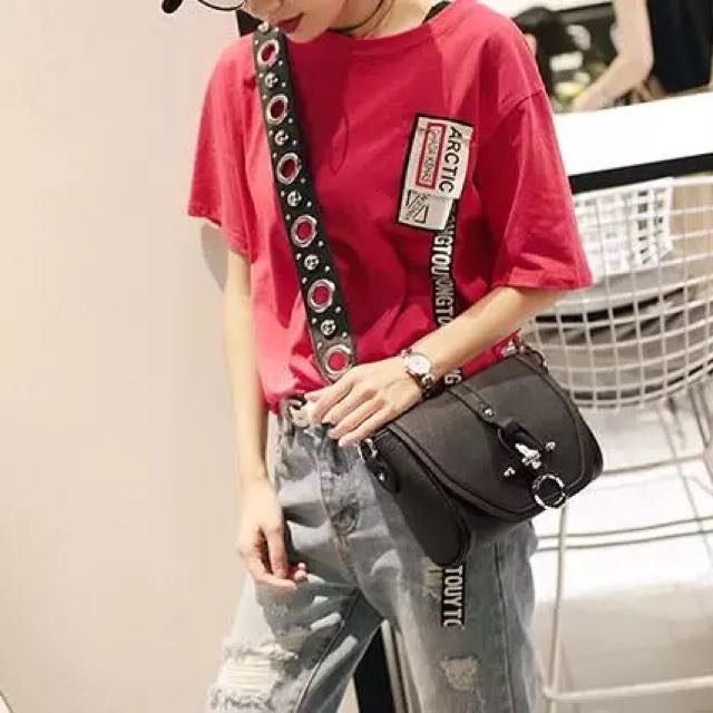 thick strap sling bag