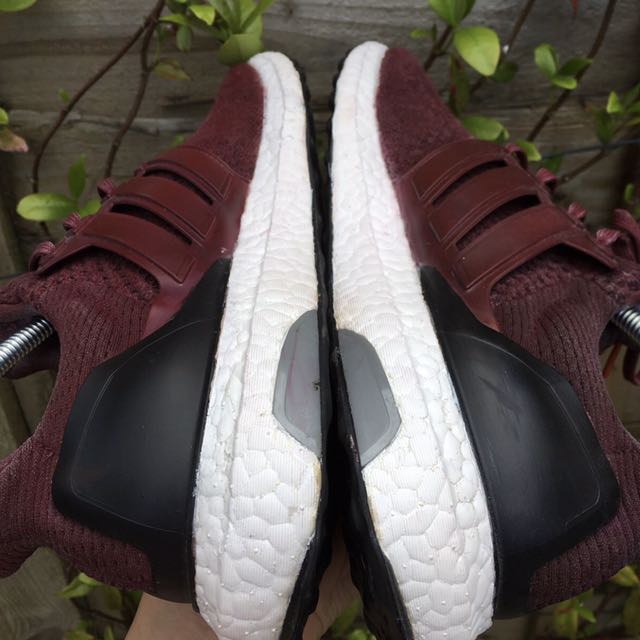 Ultra boost burgundy outlet custom