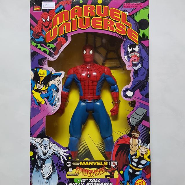 big spiderman figure