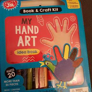 My Hand Art - Klutz Jr Book and Craft Kit