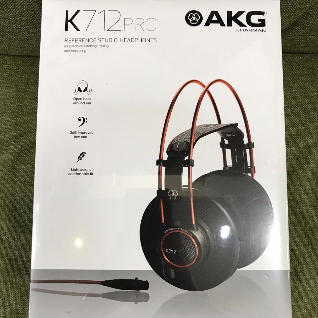 AKG by HARMAN ヘッドホン K712 PRO 付属品完備 最大74％オフ 