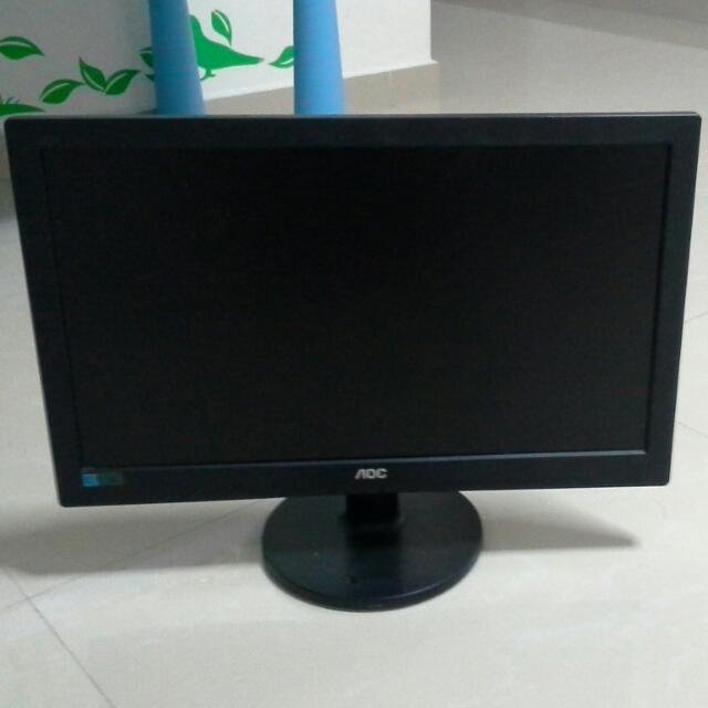Aoc Monitor Electronics Computer Parts Accessories On Carousell