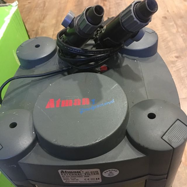 Atman Professional 1 External Filter, Pet Supplies, Homes & Other Pet ...