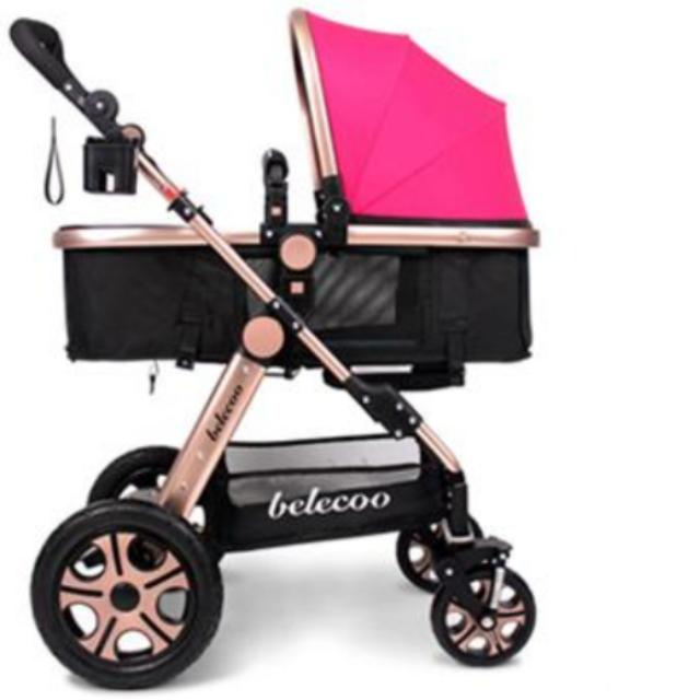 belecoo stroller pink