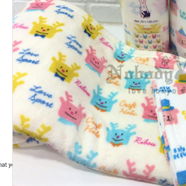 Bnib Authentic Craftholic Christmas Edition Microfiber Blanket Size 140cm X 0cm Furniture Home Living Home Decor Cushions Throws On Carousell