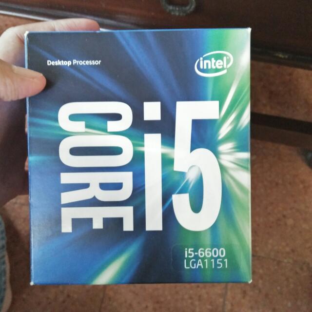 Cpu Processor Intel Core I5 6600 3 3ghz Skylake Electronics Computer Parts Accessories On Carousell