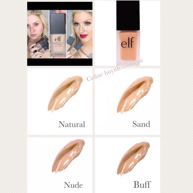 E L F Flawless Finish Foundation Spf 15 Health Beauty Makeup On Carousell