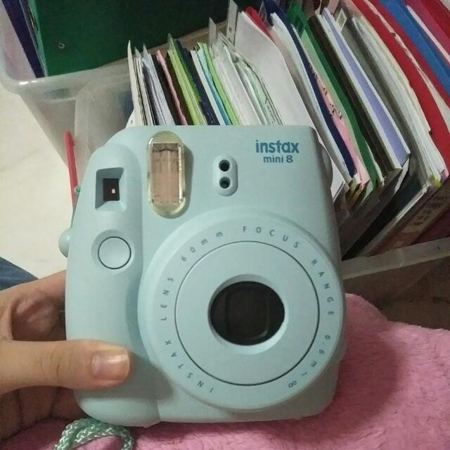 Fujifilm Instax Mini 8 Instant Camera Ice Blue Electronics Others On Carousell