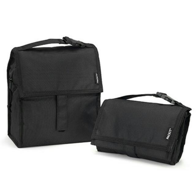 Packit Freezable Lunch Bag With Zip Closure Black Babies Kids Nursing Feeding On Carousell