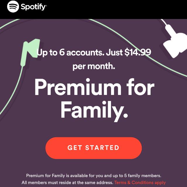 Spotify Family Premium Tv Home Appliances Tv Entertainment Tv Parts Accessories On Carousell