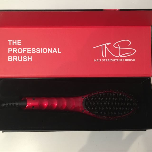 Tns hair straightener brush review clearance