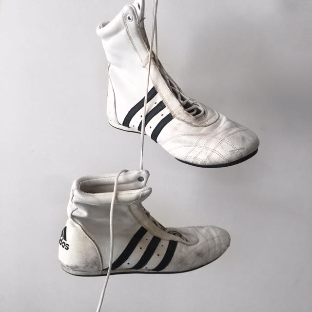 old school adidas boxing shoes