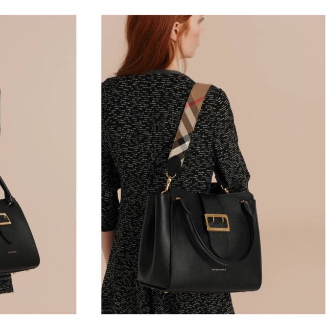 Burberry medium buckle hot sale tote