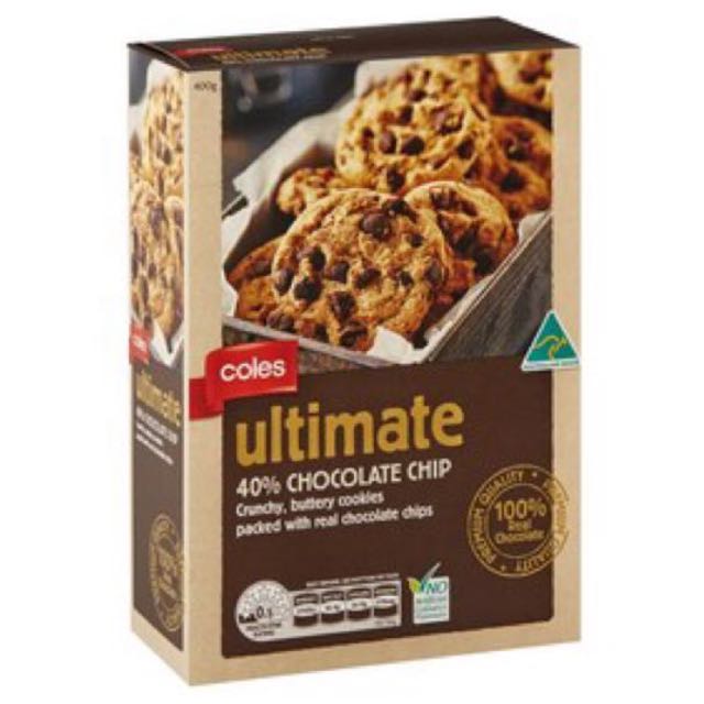 COLES ULTIMATE 40 Cookies, Food & Drinks, Homemade Bakes on Carousell