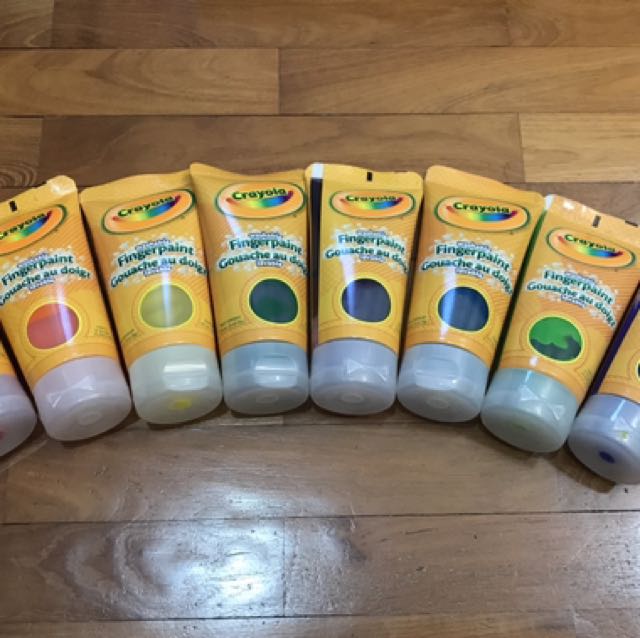 crayola washable finger paint safe for babies