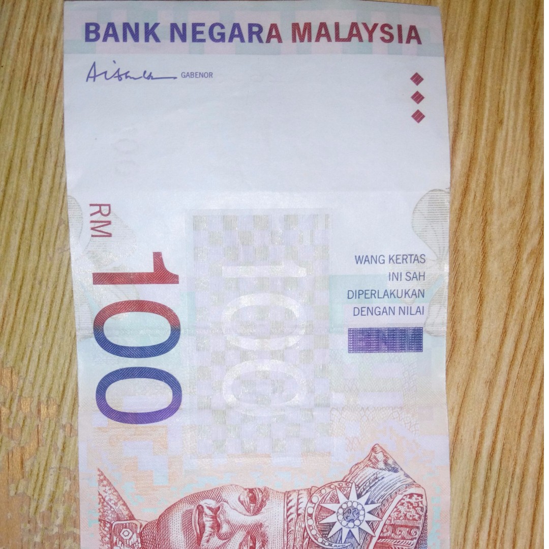 Gambar Duit Malaysia Rm100 : Malaysia 50 Ringgit Used Banknotecoinstamp