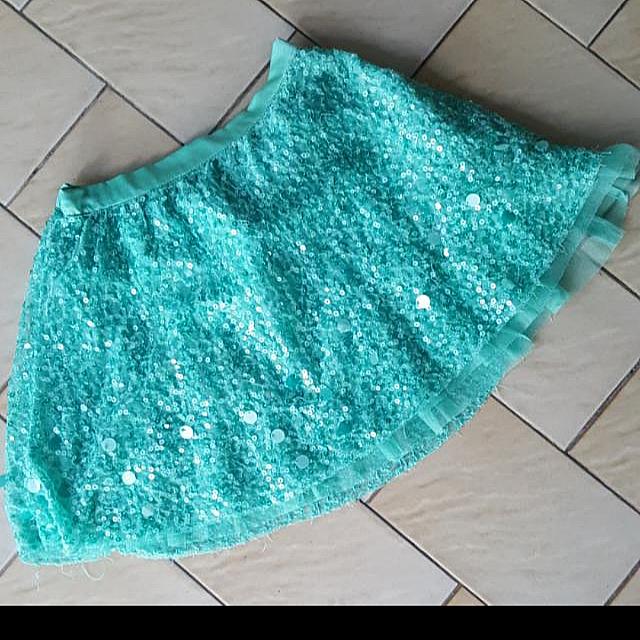 sequin skirt gap