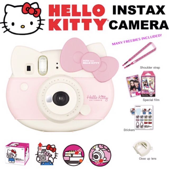 Hello Kitty Polaroid Camera, Photography, Cameras on Carousell