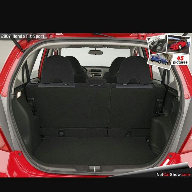 Honda fit store boot cover