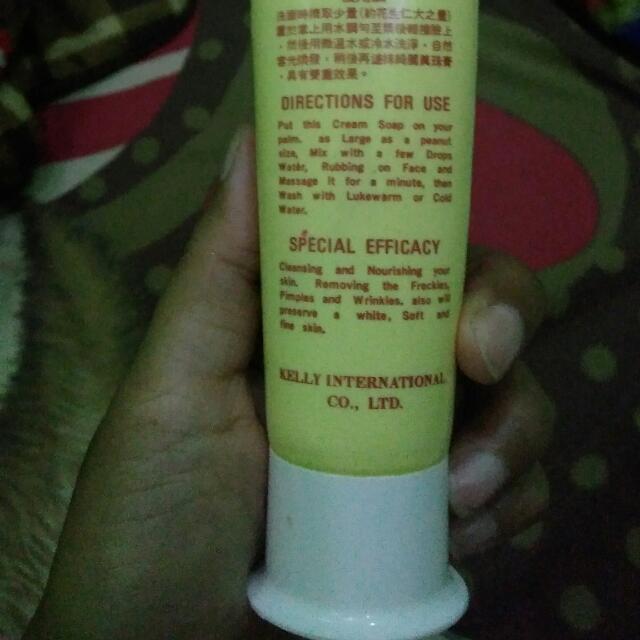 kelly face wash