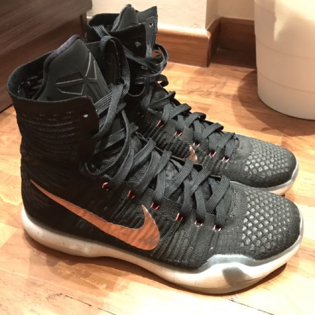 kobe 10 elite rose gold