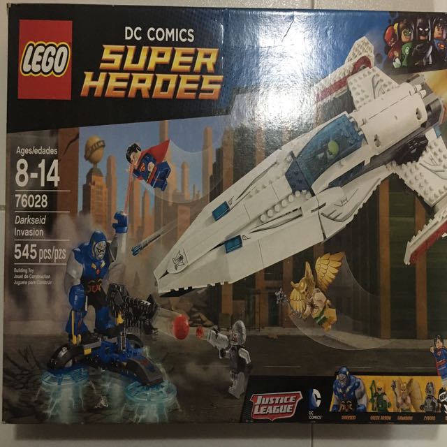 lego superheroes darkseid invasion