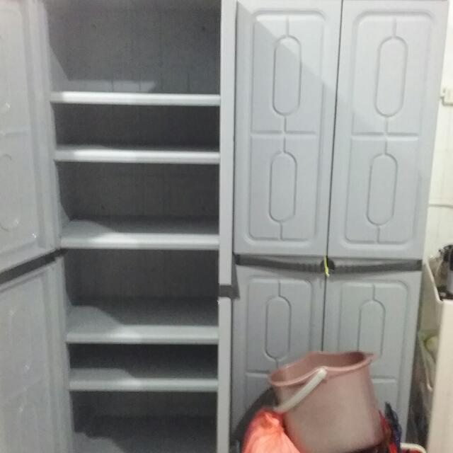 Free Delivery Plastic Cabinet Full Height Low Height Outdoor