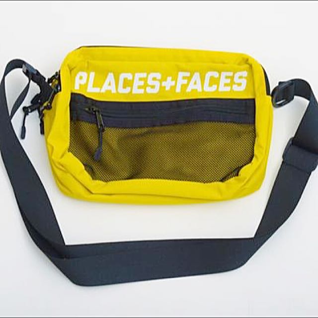 Yellow Placesplusfaces Bag YELLOW P+F SHOULDER BAG Parallel