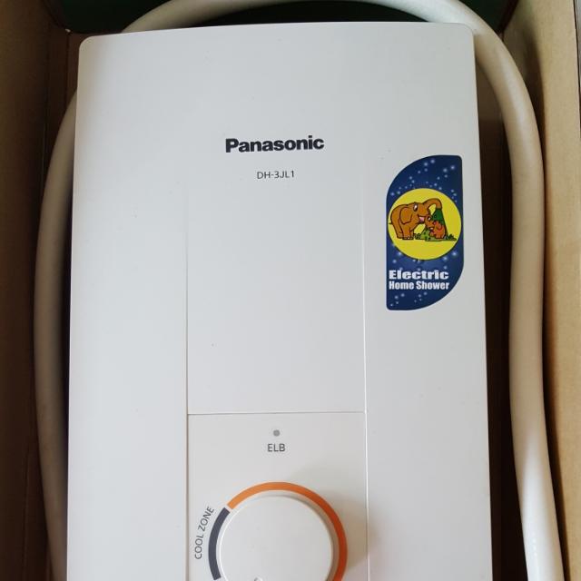 Panasonic DH-3JL1 Instant Water Heater, Furniture u0026 Home Living, Lighting u0026  Fans, Fans on Carousell
